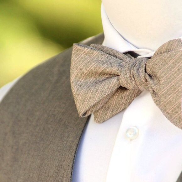 NWT Men's bow tie Silk Self-tied Gift Box Christmas gift Ready to ship S445 - Picture 7 of 7